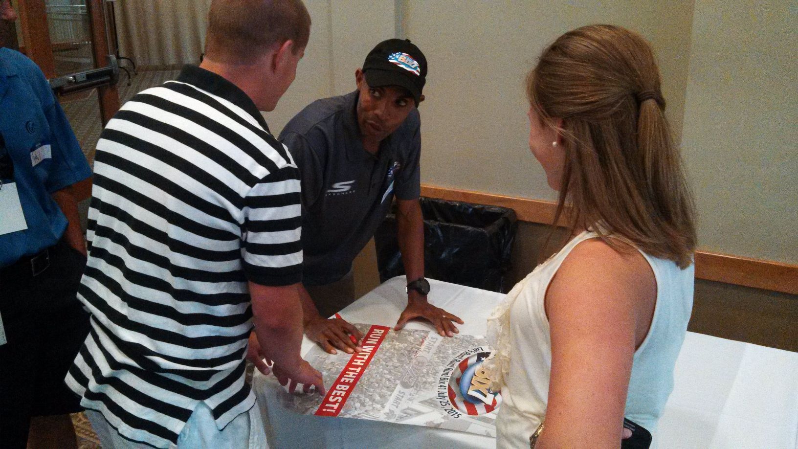 Meb autograph